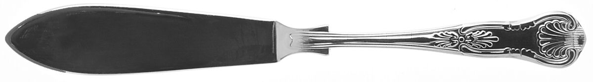 Kings (Silverplate, 1987) Individual Solid Fish Knife by Wallace Silver-1