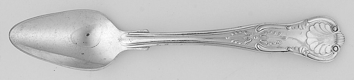 Kings (Silverplate) Fruit/Orange Spoon by Wallace Silver-1