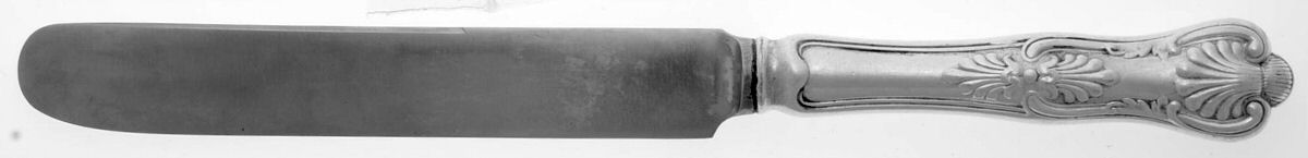 Kings (Silverplate) Old French Hollow Knife by Wallace Silver-1