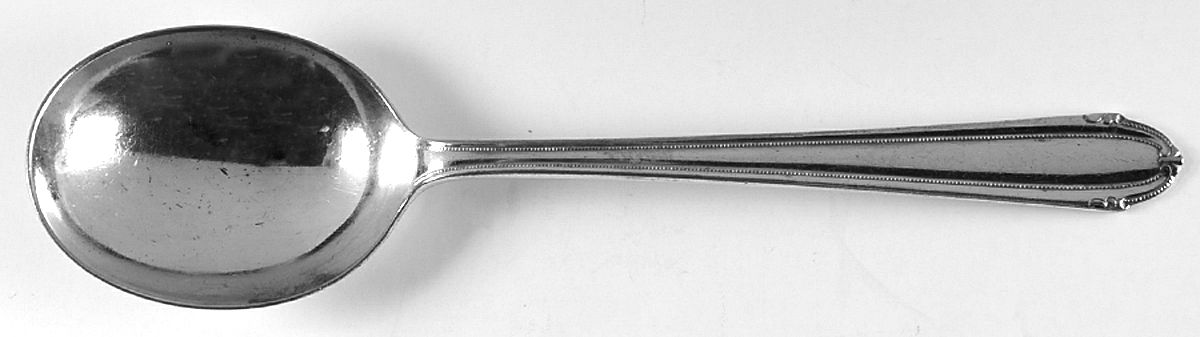 Lady Alice II (Silverplate, 1937) Round Bowl Soup Spoon (Gumbo) by Wallace Silver-1