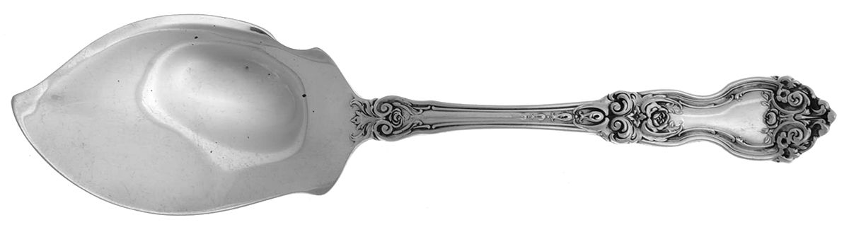 La Reine (Sterling, 1921, No Monograms) Large Solid Jelly Server by Wallace Silver-1