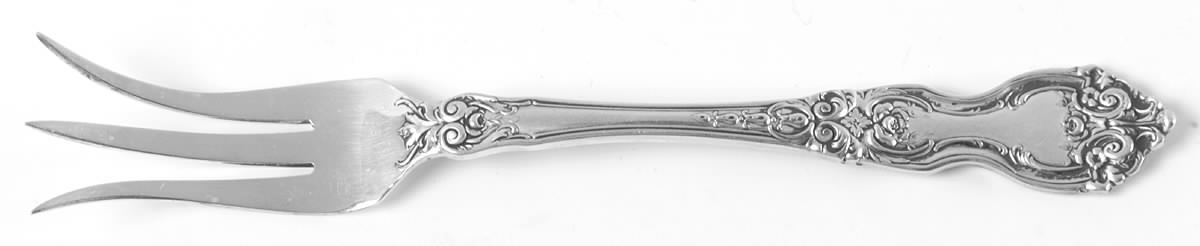 La Reine (Sterling, 1921, No Monograms) Lemon Fork by Wallace Silver-1