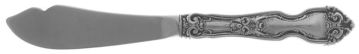 La Reine (Sterling, 1921, No Monograms) Hollow Handle Master Butter Knife by Wallace Silver-1