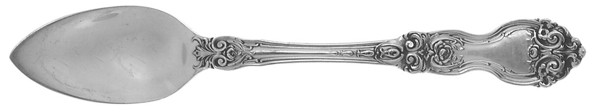 La Reine (Sterling, 1921, No Monograms) Fruit/Orange Spoon by Wallace Silver-1