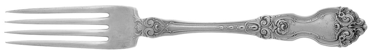 La Reine (Sterling, 1921, No Monograms) Fork by Wallace Silver-1