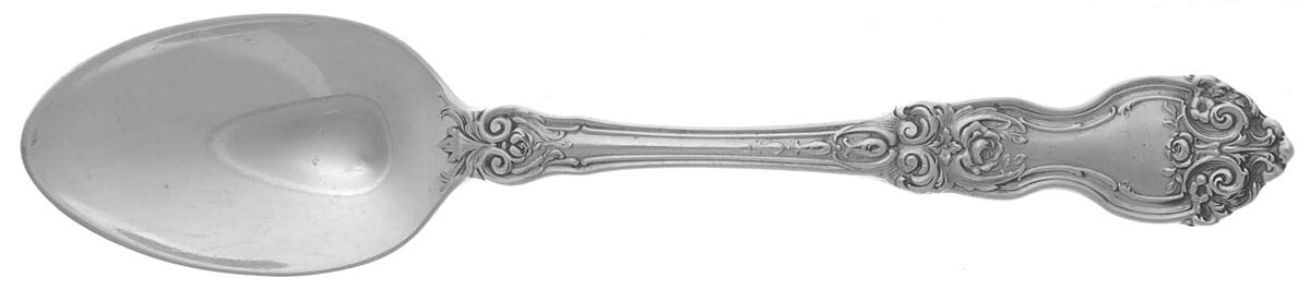 La Reine (Sterling, 1921, No Monograms) Teaspoon by Wallace Silver-1
