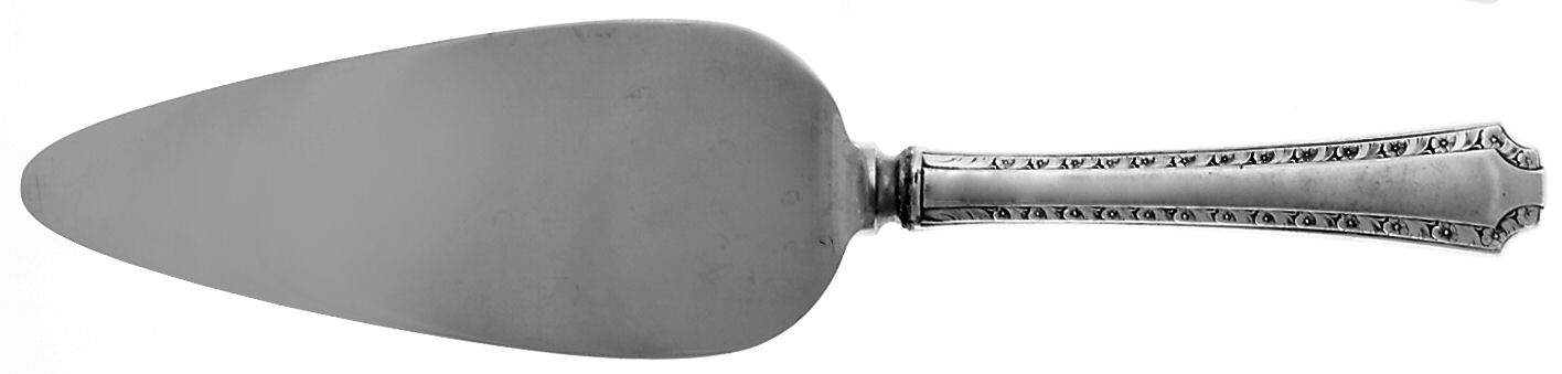 Larkspur (Sterling, 1939) Pie Server with Stainless Blade by Wallace Silver-1