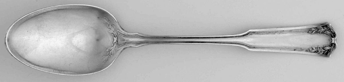 Laurel (Silverplate, 1910) Place/Oval Soup Spoon by Wallace Silver-1