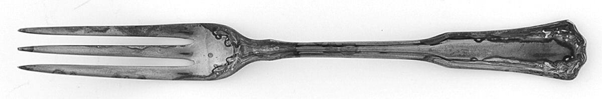 Laurel (Silverplate, 1910) Strawberry Fork by Wallace Silver-1