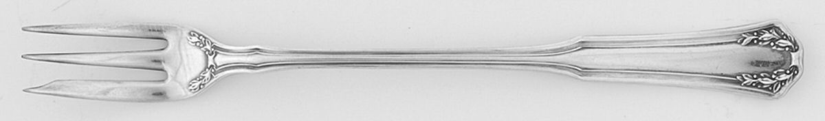 Laurel (Silverplate, 1910) Cocktail/Seafood Fork by Wallace Silver-1