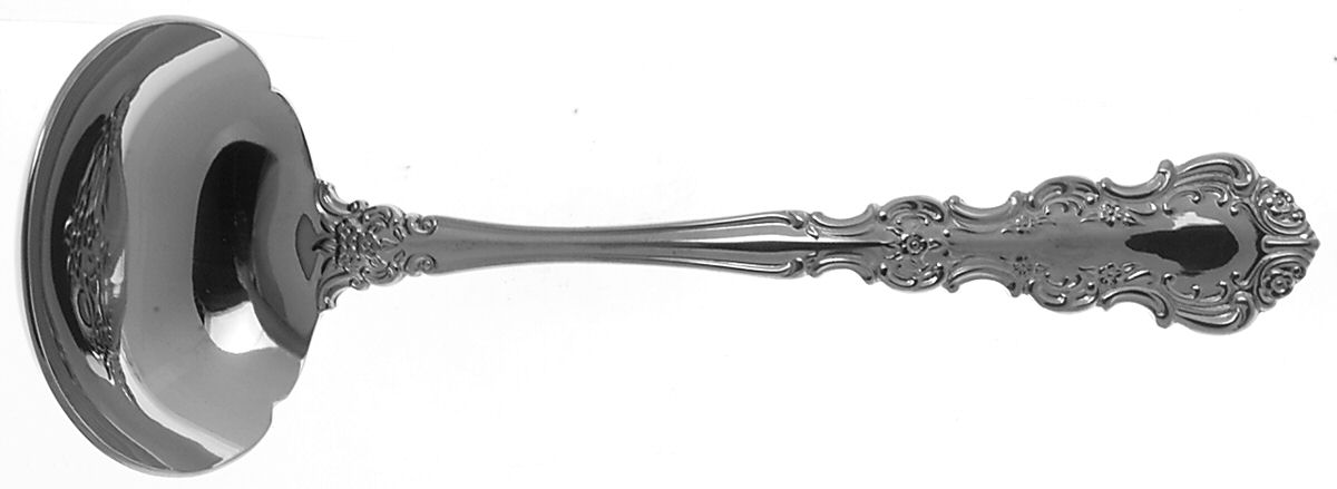 Laurelton (Stainless) Solid Gravy Ladle by Wallace Silver-1
