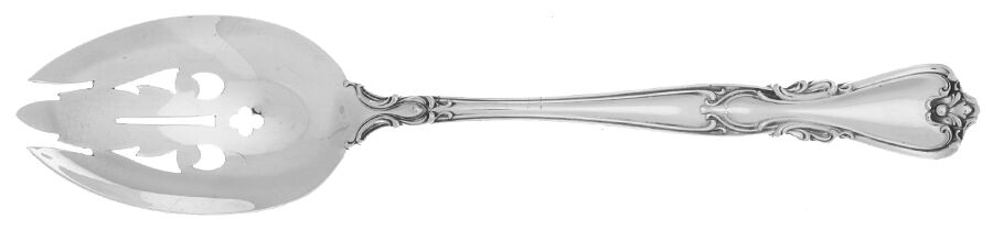 Lady Windsor-Victoria (Sterling, 1957) Pierced Tablespoon (Serving Spoon) by Wallace Silver-1