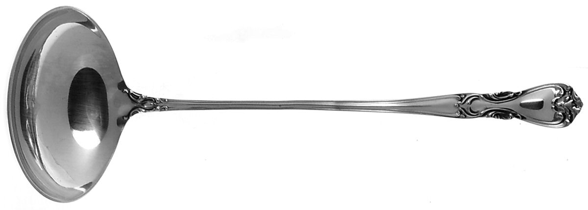 Lady Windsor-Victoria (Sterling, 1957) Solid Piece Cream Ladle by Wallace Silver-1