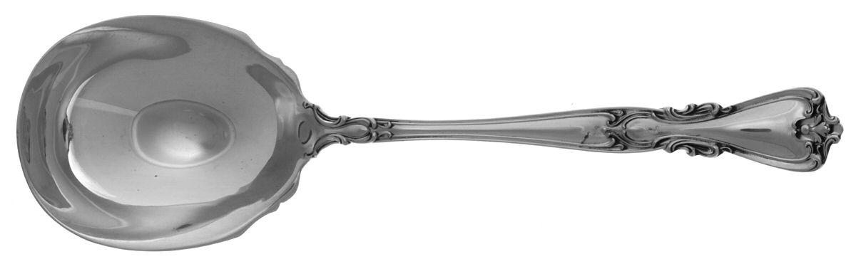 Lady Windsor-Victoria (Sterling, 1957) Solid Smooth Casserole Spoon by Wallace Silver-1