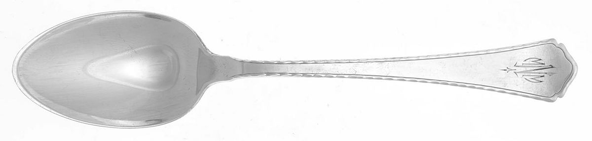 Le Moderne (Sterling, 1926) Monogram Teaspoon by Wallace Silver-1