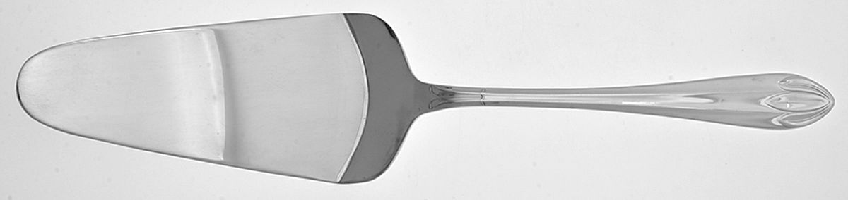 Lily (Silverplate) Solid Pie Server by Wallace Silver-1