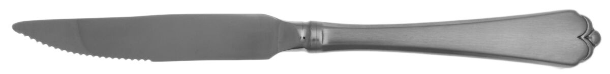 Lotus (Stainless) Steak Knife Individual Hollow, Serrate HC by Wallace Silver-1