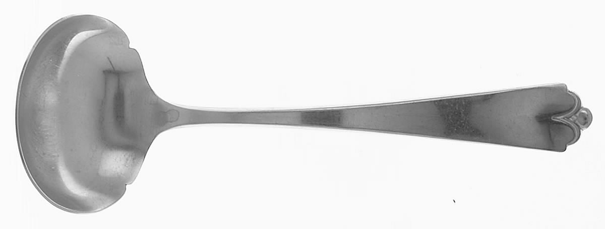 Lotus (Stainless) Solid Gravy Ladle by Wallace Silver-1