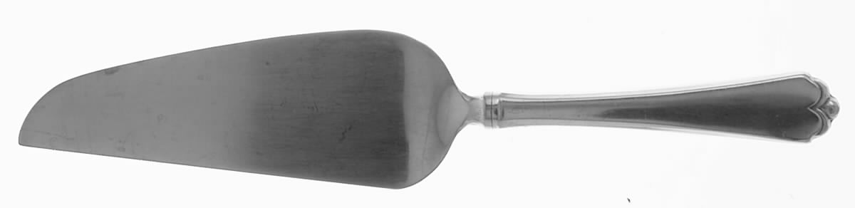 Lotus (Stainless) Pie and Cake Server, Solid Piece by Wallace Silver-1
