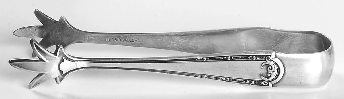 Louvre (Silverplate, 1914) Sugar Tongs by Wallace Silver-1