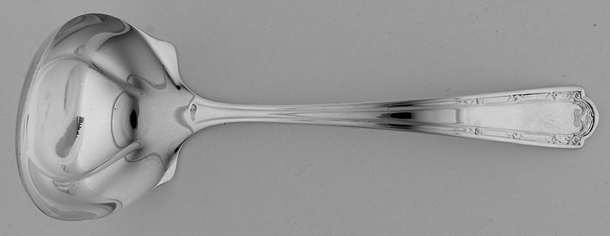 Louvre (Silverplate, 1914) Solid Gravy Ladle by Wallace Silver-1