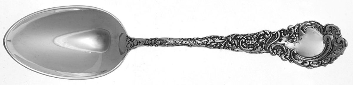 Louvre (Sterling, 1893) Dessert/Oval Soup Spoon by Wallace Silver-1