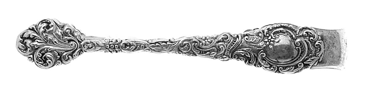 Louvre (Sterling, 1893) Bon Bon Tongs by Wallace Silver-1