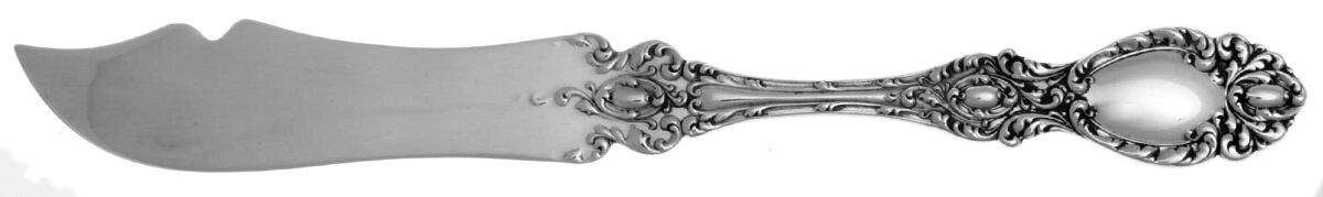 Lucerne (Sterling, 1896, No Monograms) Individual Solid Fish Knife by Wallace Silver-1