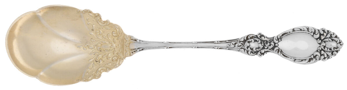 Lucerne (Sterling, 1896, No Monograms) Jam Spoon by Wallace Silver-1