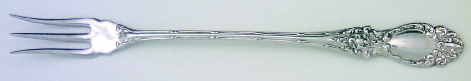 Lucerne (Sterling, 1896, No Monograms) Cocktail/Seafood Fork by Wallace Silver-1
