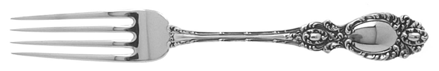 Lucerne (Sterling, 1896, No Monograms) Fork by Wallace Silver-1