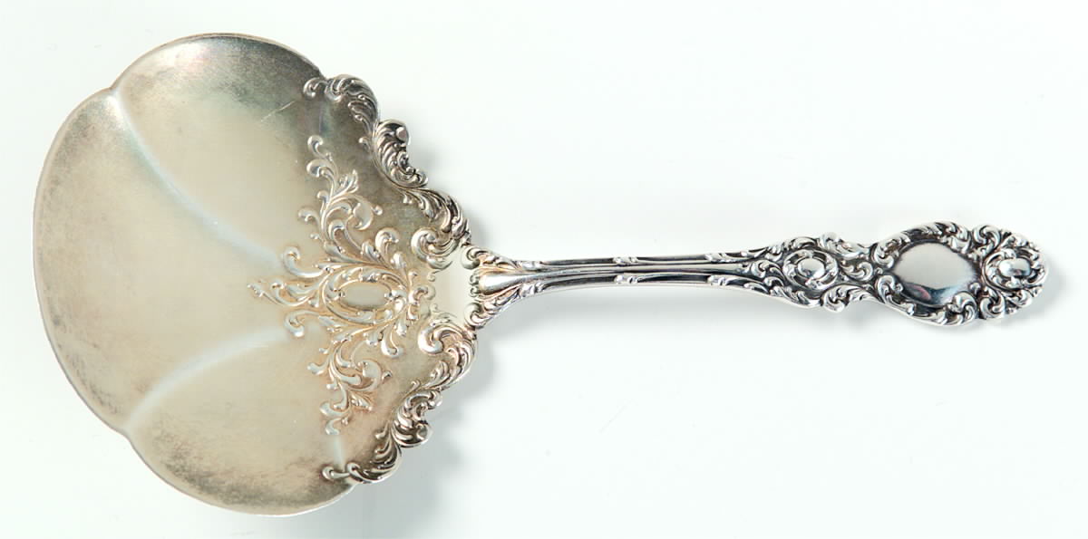 Lucerne (Sterling, 1896, No Monograms) Solid Bon Bon Spoon by Wallace Silver-1