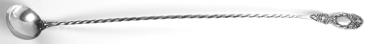 Lucerne (Sterling, 1896, No Monograms) Large Solid Claret Spoon with Twisted Handle by Wallace Silver-1