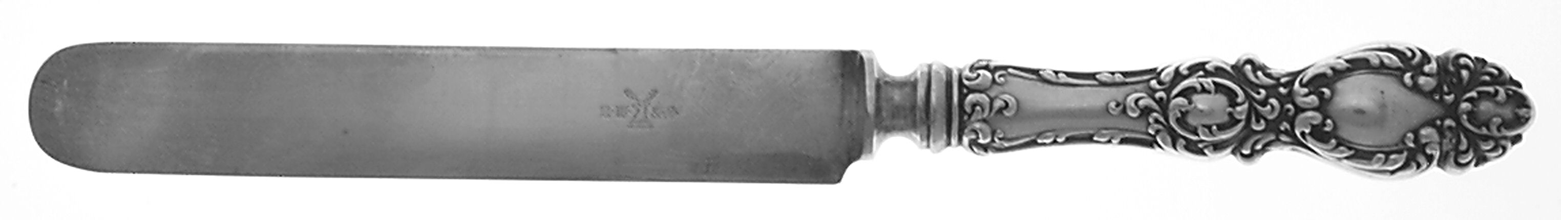 Lucerne (Sterling, 1896, No Monograms) Old French Hollow Knife with Bolster by Wallace Silver-1