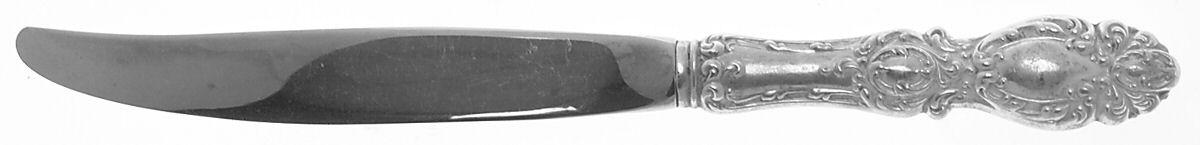 Lucerne (Sterling, 1896, No Monograms) Modern Hollow Knife by Wallace Silver-1