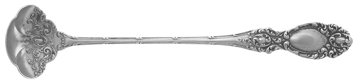 Lucerne (Sterling, 1896, No Monograms) Mayonnaise Ladle by Wallace Silver-1