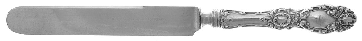 Lucerne (Sterling, 1896, No Monograms) Old French Hollow Knife with Bolster by Wallace Silver-1
