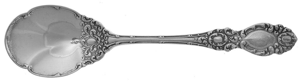 Lucerne (Sterling, 1896, No Monograms) Ice Cream Spoon Individual by Wallace Silver-1