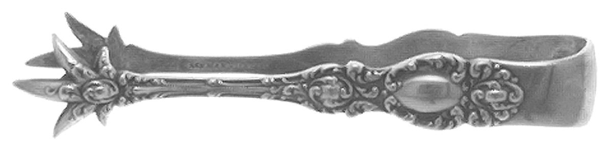 Lucerne (Sterling, 1896, No Monograms) Bon Bon Tongs by Wallace Silver-1