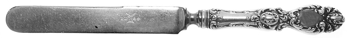 Lucerne (Sterling, 1896, No Monograms) Youth/Tea Knife with Silverplate Blade by Wallace Silver-1