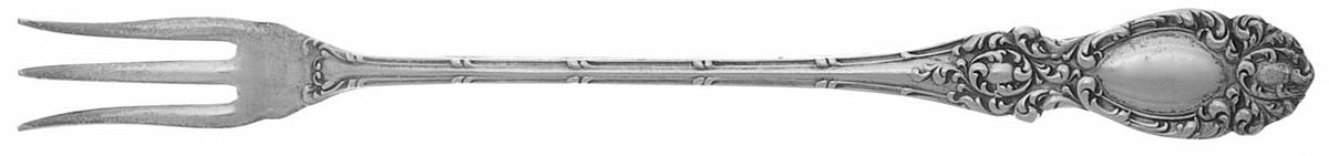 Lucerne (Sterling, 1896, No Monograms) Cocktail/Seafood Fork by Wallace Silver-1