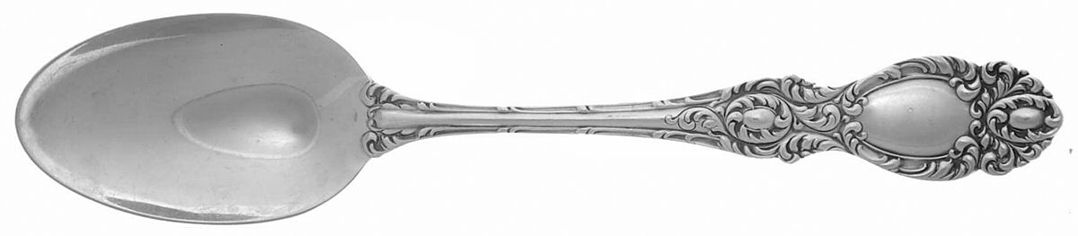 Lucerne (Sterling, 1896, No Monograms) Teaspoon by Wallace Silver-1