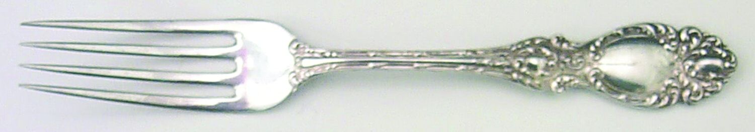 Lucerne (Sterling, 1896, No Monograms) Fork by Wallace Silver-1