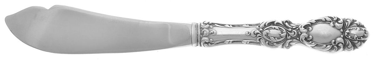 Lucerne (Sterling, 1896, No Monograms) Hollow Handle Master Butter Knife by Wallace Silver-1