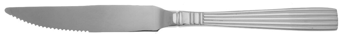 Manhattan (Stainless) Steak Knife Individual Hollow, Serrate HC by Wallace Silver-1