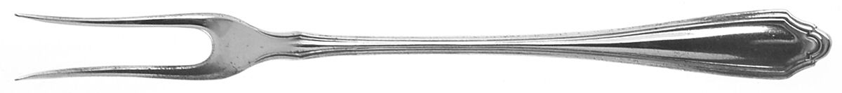 Marquette (Silverplate, 1911) Short Handle Pickle/Olive Fork by Wallace Silver-1