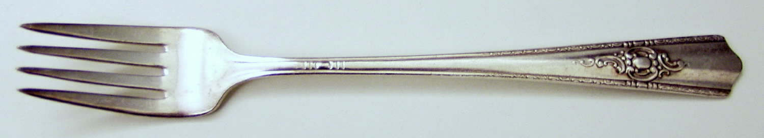 Maytime (Silverplate, 1944) Grille Fork (Viande) by Wallace Silver-1