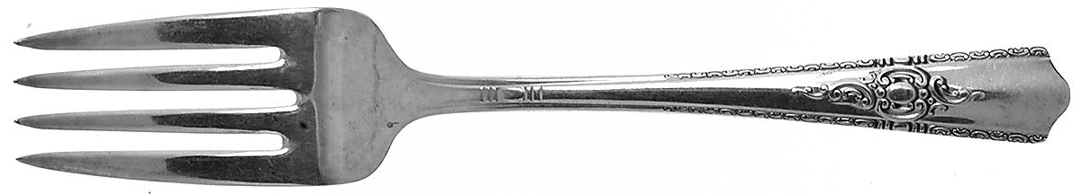Maytime (Silverplate, 1944) Individual Salad Fork by Wallace Silver-1