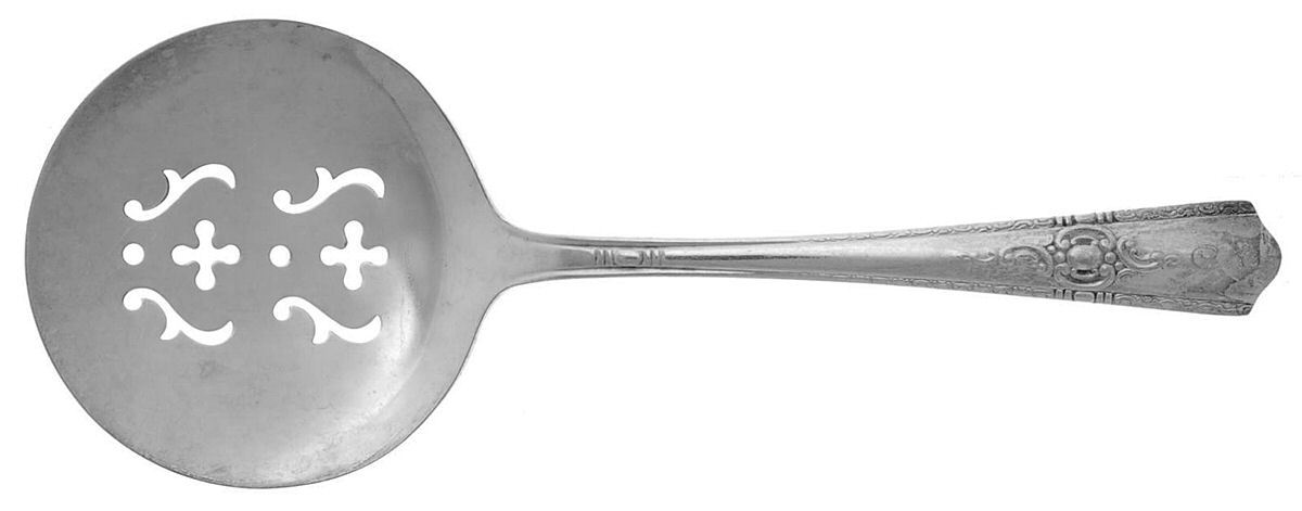 Maytime (Silverplate, 1944) Tomato Server, Solid Piece by Wallace Silver-1
