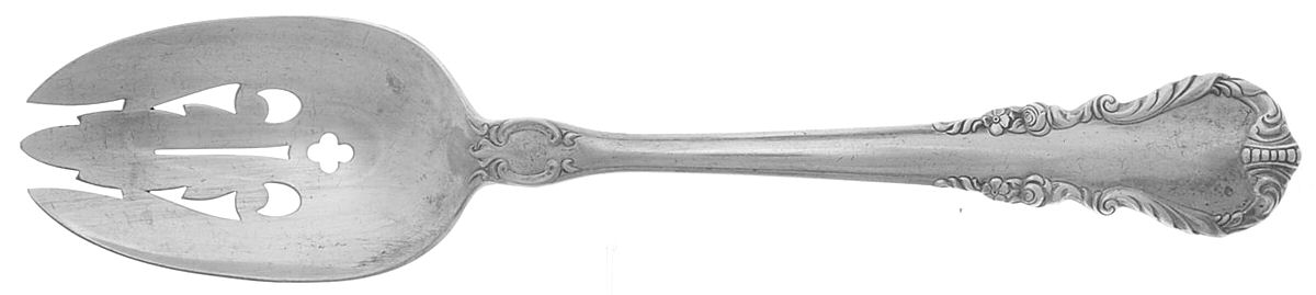 Melanie (Sterling, 1959) Pierced Tablespoon (Serving Spoon) by Wallace Silver-1